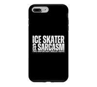 Ice Skater and Sarcasm Men Women Funny Figure Skating Case for iPhone 7 Plus/8 Plus