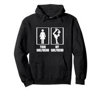 Ice Skater Your Girlfriend My Girlfriend Figure Skating Pullover Hoodie