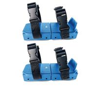 Ice Skates - 6.29-8.29 Inches Adjustable Children Double Runner Slides, Anti Slip Fastener Straps, Girls Boys Hockey Skates | Snowboard Skating Shoes Gear For Children Youth Sports Fun Accessories