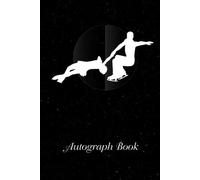 Ice Skating Autograph Book: Figure Skaters, Dancing, Hardcover, Signatures Blank Scrapbook, Blank Unlined Memory Journal, Keepsake Book, Celebrity ... School Clubs, Social Groups, or Summer Camps