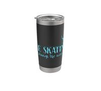 Ice Skating is Always the Answer Ice Stainless Steel Insulated Tumbler