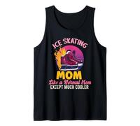 Ice Skating Mom Like A Normal Mom Except Much Cooler Skater Tank Top