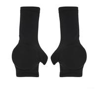 Ice Skating Protective Gloves for Adults and Kids Nylon with 15mm Palm Padding to Prevent Injuries (L)