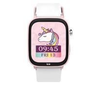 Ice Smart Junior 3.0 Find My Pink White 1.75" Silicone Strap Watch