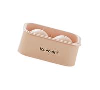 Ice Sphere Maker with Smooth Design Creates Elegant Round Cubes for Fine Spirits Compact Storage Friendl Space Saving Ice Sphere