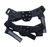 Ice Spikes For Shoes 7 Points Adjustable Steirons Non-slip | Steijzers With Reflective Strips For Outdoor Work Hiking Climbing Mountaineering Morning Walk