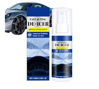 Ice Spray - Frost Remover | Windshield Thaw Solution, Snow Melting Fluid, Windshield Deicer Sprays | Vehicle Ice Remover | Auto Snow Melting Spray | for Drivers Trucks Rvs Suvs Sedans Adventure Seeker