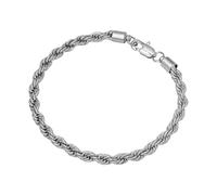 ICE STAR Men’s 4-Piece Stackable Link Bracelet Set - 8" Length with Mixed Chain Designs - Fashion Jewelry for Streetwear, Hip Hop & Casual Looks, One Size, Alloy Steel, no gemstone