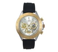 ICE STAR Men’s Sport Chronograph Watch - 42mm Analog Quartz Timepiece with Multi-Dial Face, Date Display & Silicone Band - Casual Wristwatch for Everyday Wear, Gift Ready, Two Tone, mens-standard