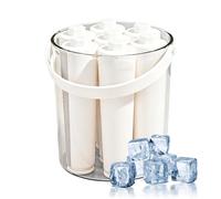 Ice Stick Tray with Lid | Cold Wine Maker,Long Ice Maker Molds,for Drinkers Entertainers Bartenders Home Office Apartment RV Bars Club Parties Wine Juice Cocktail Summer