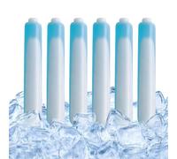 Ice Sticks for Water Bottles, Pack of 6, Reusable, Safe and