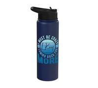 Ice Swimming is Crazy, I Always Come Back for More Polar Bathers Stainless Steel Insulated Water Bottle