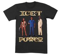 Ice-T Men's Power Cotton T-Shirt in Black | Size: XL Ice-T Black XL