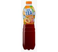 Ice Tea Peach Flavoured Iced Tea Drink, 1.5L Bottle, Ready to Drink, Caffeine Free pack of 5