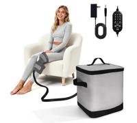 Ice Therapy Machine, Portable Cold Therapy Machine with Quiet Pump Programmable Timer, 18-Quart Large Cold Compression System Cooling Pad for Knee, Arm, Ankle, Thigh, Leak-Proof