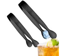 Ice Tongs, Stainless Steel Sugar Grabbing Tool,Appetizer Serving Tongs - for Marshmallows Home Bartender Tea Drinker Coffee Lover Baker Restaurant Buffet Service Party Tray