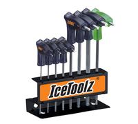 Icetoolz Allen/torx/star T25 Key Kit Silver