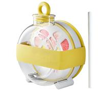 Ice Tray Bottle - Leak Proof Maker Water Bottles with Straw, Portable | Camp Kitchen Equipment for Picnic Summer Coffee Juice Travel Camping Indoor Outdoor Sand Car Road Trip