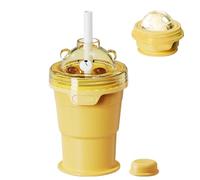 Ice Tray Cup - Folding Cold Drink Maker | Round Ice Maker Cup - for Travelers Bartenders Home Office Parties Beach Picnic Road Trips Poolside Apartment RV Bar