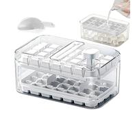 Ice Tray Lid - Press Design Freezer, Ice Maker Lid Bin | Freezer Whisky Cocktail Maker for Home Kitchen Party Family Gathering Restaurant Picnic Camping Provides Easy Convenient Storage