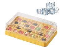 Ice Tray | Non-Drip Stackable Mould for Kitchen | Freezer Ice Mould with - For Making Beverages Beach Holiday Home Restaurant Cocktail Bourbon and Vin