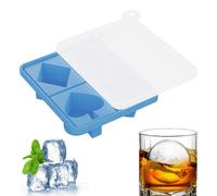 Ice Tray Silicone, Ice Tray | Release Silicone Ice Mold Factor For Freezer - Safe Freezing Tray Whisky Mulky Faking Supplies