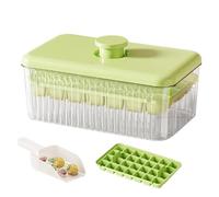 Ice Tray with Cover | Easy Release Ice Maker - Easy Release Cold Drink Making Tools for Beverage Fruit Juice Wine Whiskey Cocktail Home Bartenders Entertaining Hosts Camping