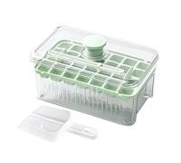 Ice Tray with Lid - Large Capacity Easy Release,Ice Making Mold | for Beverages Whiskey Cocktails Sodas Juices Yogurt Lemonade Drinks Picnic Camping Daily Life Pool Kitchen