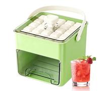 Ice Tray With Lid - With Double Layer Large Capacity | Ice Molds for Whiskey, Cocktails Soft Drinks Juices Yogurt Lemonade And Other Drinks Daily Kitchen Picnic Camping And More