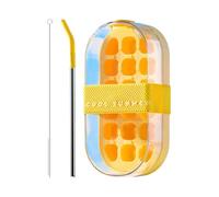 Ice Trays for Freezer - 18-Grid Ice Tray Water Bottles,Easy Release Reusable Cup Freezing for Whiskey Chilling Drinks Cocktail Coffee Soda Juice Milk Cafe Restaurant Drinks