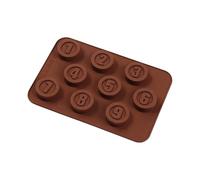 Ice Trays for Freezer Shaping Tools Provide You with Imagination Space Allowing You to Easily Create Unique Foods (Brown, 14x10cm)