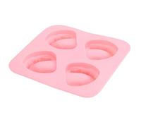 Ice Trays for Freezer | Silicone Freezer Ice Block Mold Teeth Shape,4-Cavity Beverage Making Easy Release Mould for Whiskey Wine Champagne Soda Cocktails Fruits