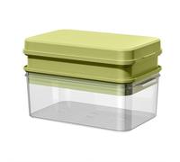 Ice Trays for Freezer with Lid and Bin,Easy Release Square Icecube Maker with Removable Lid,Reusable and Stackable IceTrays,Easy Release Ice for Chilling Cocktails Whiskey