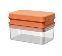 Ice Trays for Freezer with Lid and Bin,Easy Release Square Icecube Maker with Removable Lid,Reusable and Stackable IceTrays,Easy Release Ice for Chilling Cocktails Whiskey