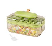 Ice Trays for Freezer with Lid - Press-Type Lid Making Mould - with Shovel Ice Making Tray,for Whiskey Cocktail Coffee Wine Chilling Fridge Bar Kitchen