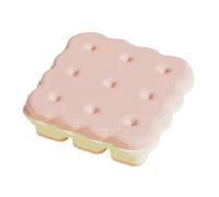 Ice Trays with Lids - Cookie Shape Storage Mould,with Lid and Soft Bottom Reusable Silicone Ice Making Tray | for Drinking Whiskey Coffee Milk Wine Chilling Fridge Bar Kitchen