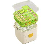 Ice Trays with Lids Press-Type Easy Release Portable Reusable