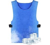 Ice Vest For Women Cool Vests For Men Evaporative Ice Men In Hot Weather, Water Activated Cooling Jacket, No Ices Pack Needed, Lightweight Construction Vests Work