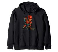 ICE WARRIOR Where Passion Meets the Frozen Battlefield Gift. Zip Hoodie