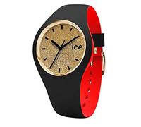 ICE-WATCH - Ice Loulou Gold Glitter - Women's Wristwatch With Silicon Strap - 007228 (Small)
