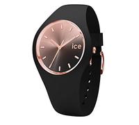 ICE-WATCH - Ice Sunset Black - Women's Wristwatch With Silicon Strap - 015748 (Medium)