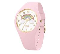 ICE-WATCH - Ice Fantasia Rainbow Pink - Girl's Wristwatch With Silicon Strap - 017890 (Small)