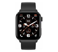 ICE-WATCH - ICE smart 3.0 Black 1.78 AMOLED GPS - Connected watch rectangular black mixed with silicone strap - 024299 (1.78 inch)
