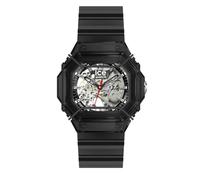 ICE-WATCH - BEWATCH 2 Black Skeleton - Montre Bleue Pour Homme avec Bracelet en polyuréthane - 025686 (48mm)