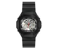 ICE-WATCH - BEWATCH 2 Black Skeleton - Montre Bleue Pour Homme avec Bracelet en polyuréthane - 025686 (48mm)