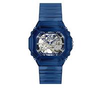 ICE-WATCH - BEWATCH 2 Blue Skeleton - Montre Noire Pour Homme avec Bracelet en polyuréthane - 025685 (48mm)
