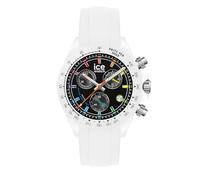 ICE-WATCH - BEWATCH White Chromatic - Montre Blanche Pour Homme avec Bracelet en Silicone - 025631 (41mm)