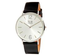 Ice-Watch - CITY tanner Black Silver - Men's (Unisex) wristwatch with leather strap - 001514 (Medium)