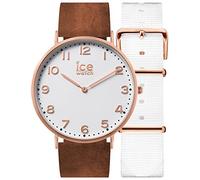 Ice-Watch - CITY Whitechapel - Women's wristwatch with leather strap + extra nylon strap - 001361 (Medium)