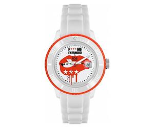 Ice-Watch F*** Me I'm Famous White Lips Silicon Strap Unisex 43mm M.SS.WEL.U.S